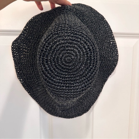 NWOT ‘S Max Mara Label-cut Wide-brimmed Raffle Effect Cloche Size: S/M Spring - Picture 8 of 14